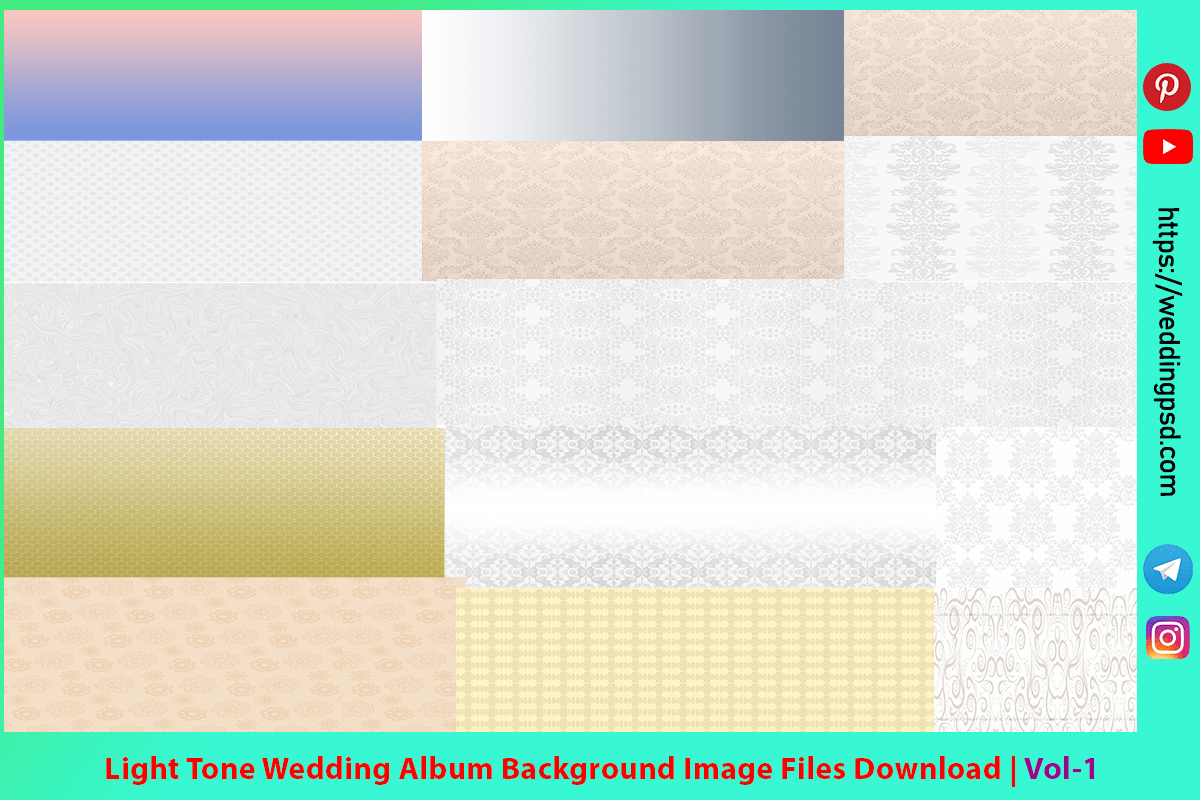 Light Tone Wedding Album Background Image Files Download