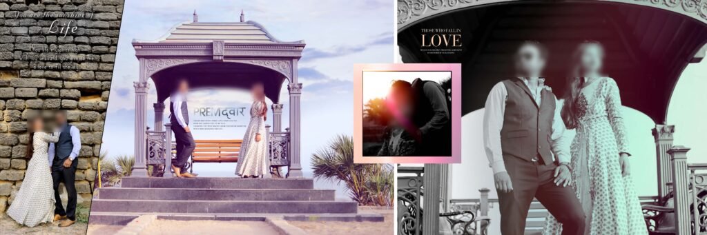 Pre Wedding Album Design 12x36 PSD Templates Download