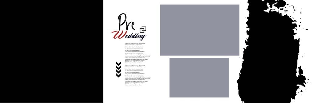 Pre Wedding Album Background 12x36 PSD Free Download