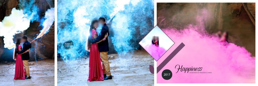 Pre Wedding Album Design 12x36 PSD Templates Download