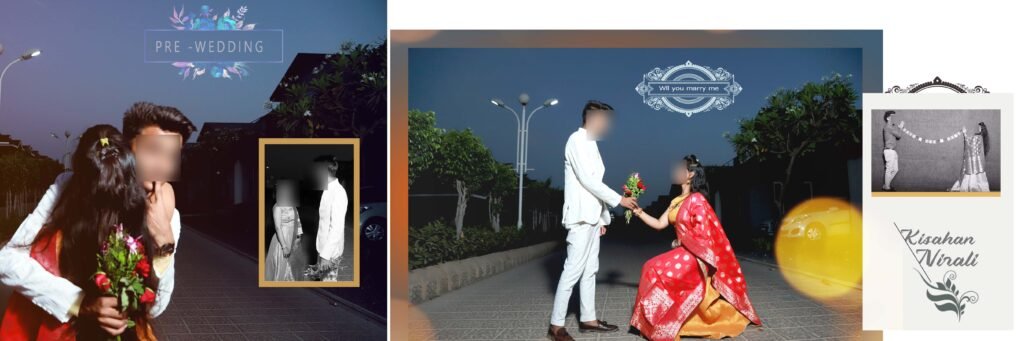 Before Wedding Memories 12x36 Album PSD Free Download