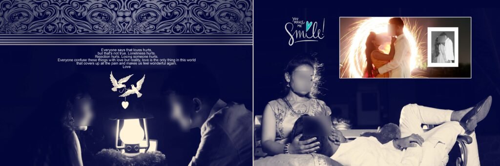 Before Wedding Memories 12x36 Album PSD Free Download