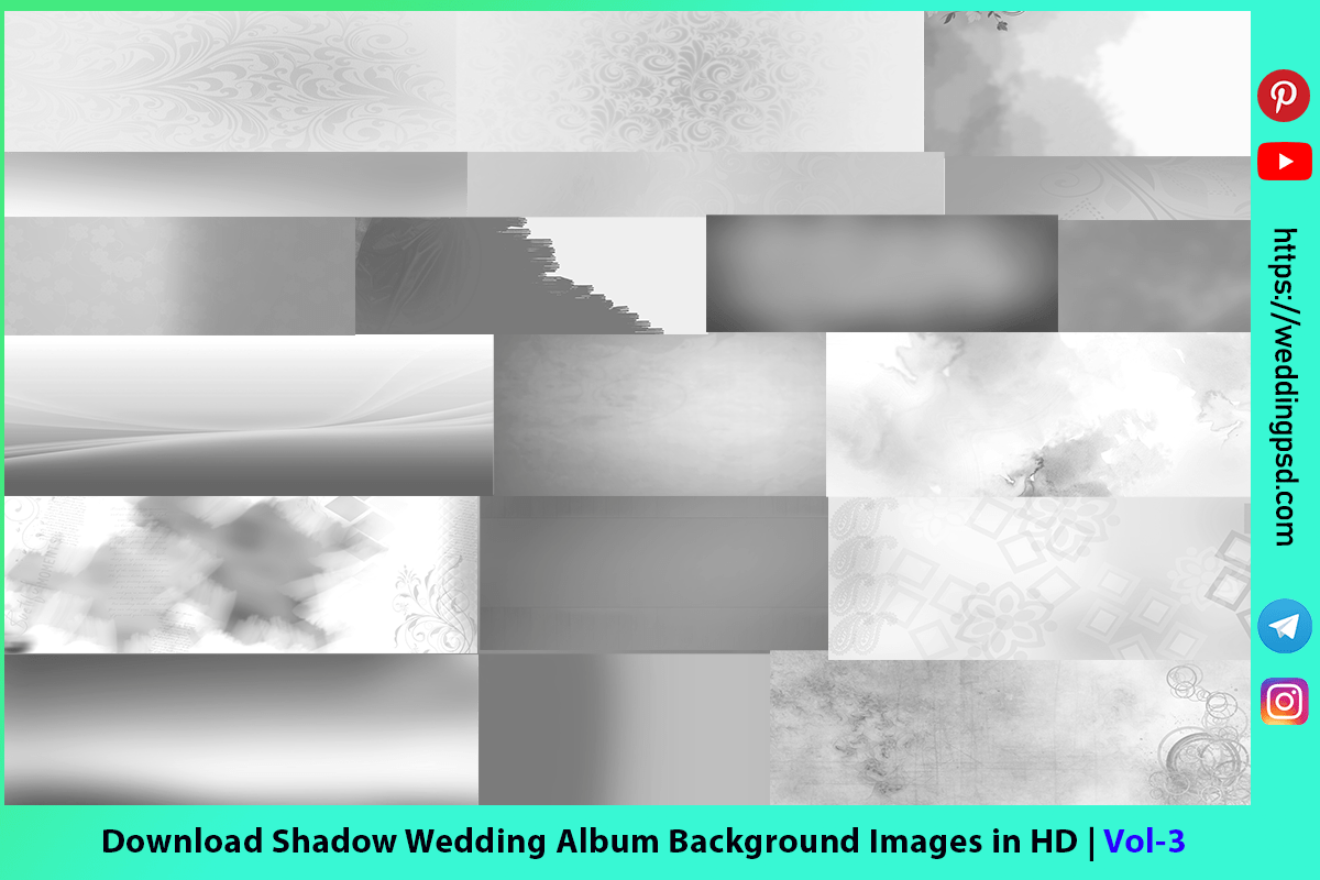 Download Shadow Wedding Album Background Images in HD