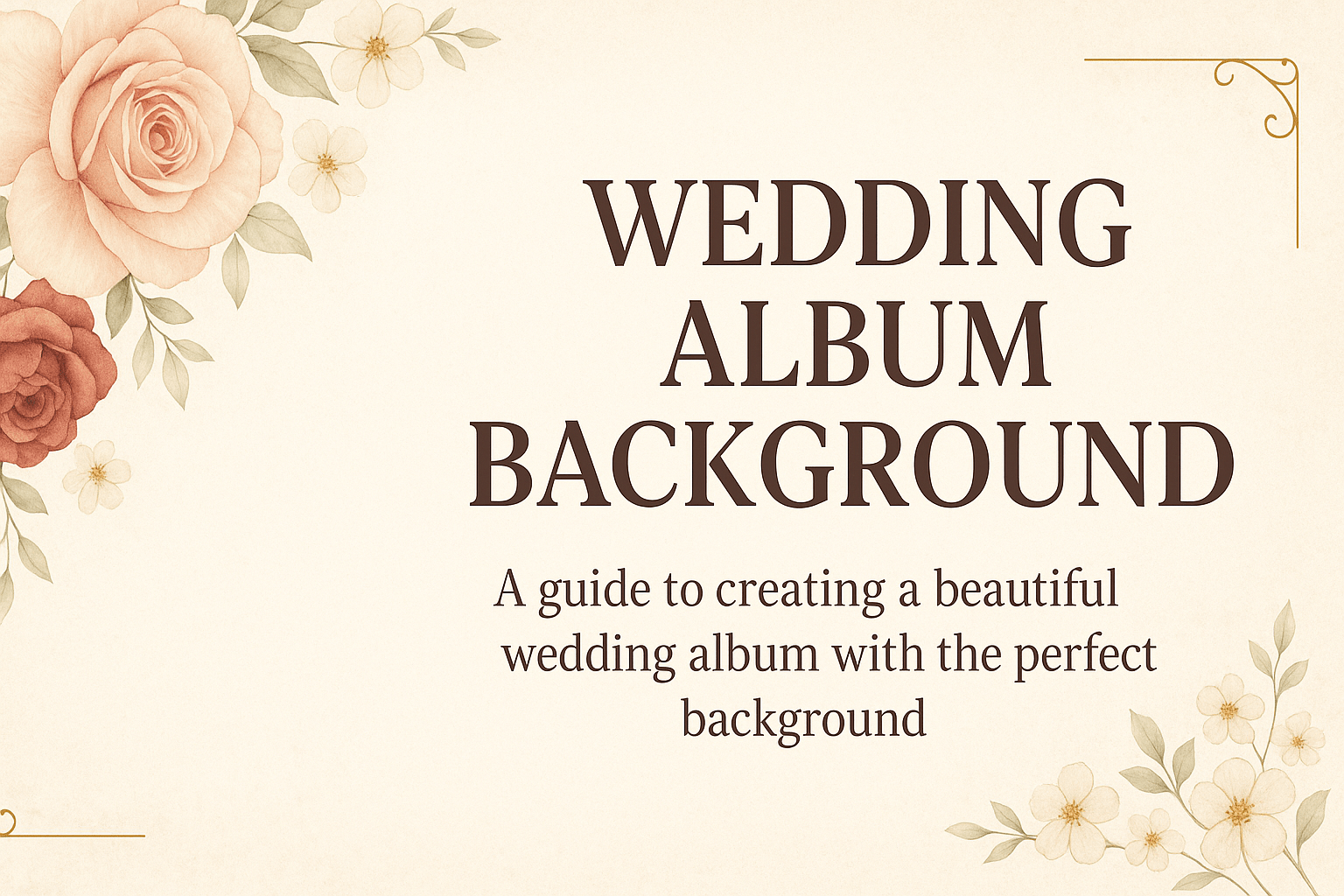 Wedding Album Background