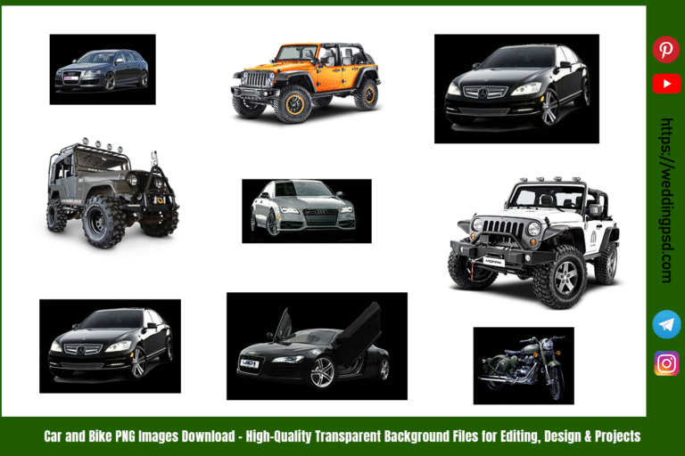 Car and Bike PNG Images Download – High-Quality Transparent Background Files for Editing, Design & Projects