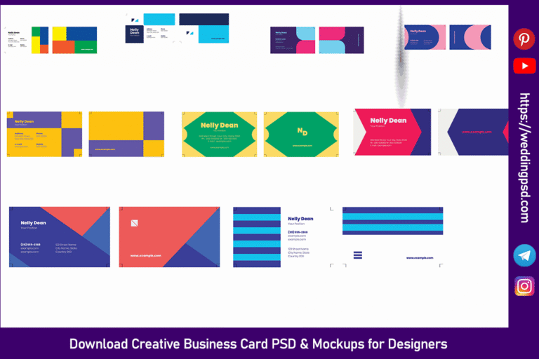 Download Creative Business Card PSD & Mockups for Designers