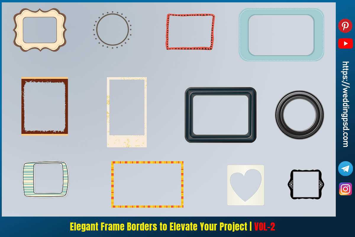 Elegant Frame Borders To Elevate Your Project