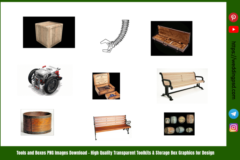 Tools and Boxes PNG Images Download – High Quality Transparent Toolkits & Storage Box Graphics for Design