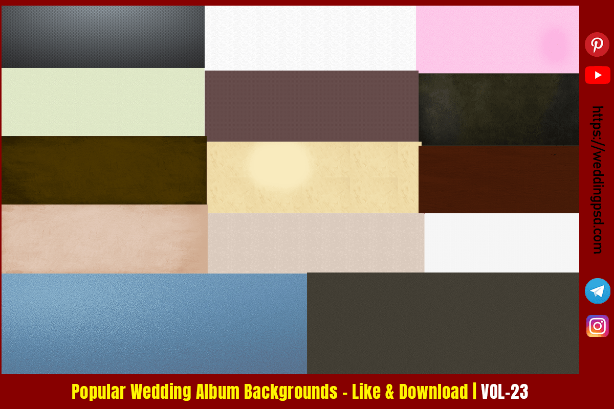 Popular Wedding Album Backgrounds – Like & Download