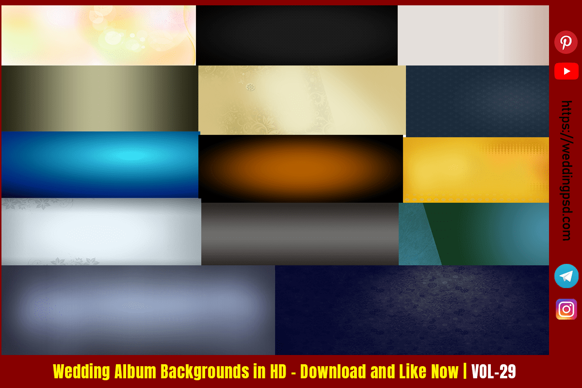 Wedding Album Backgrounds in HD – Download and Like Now