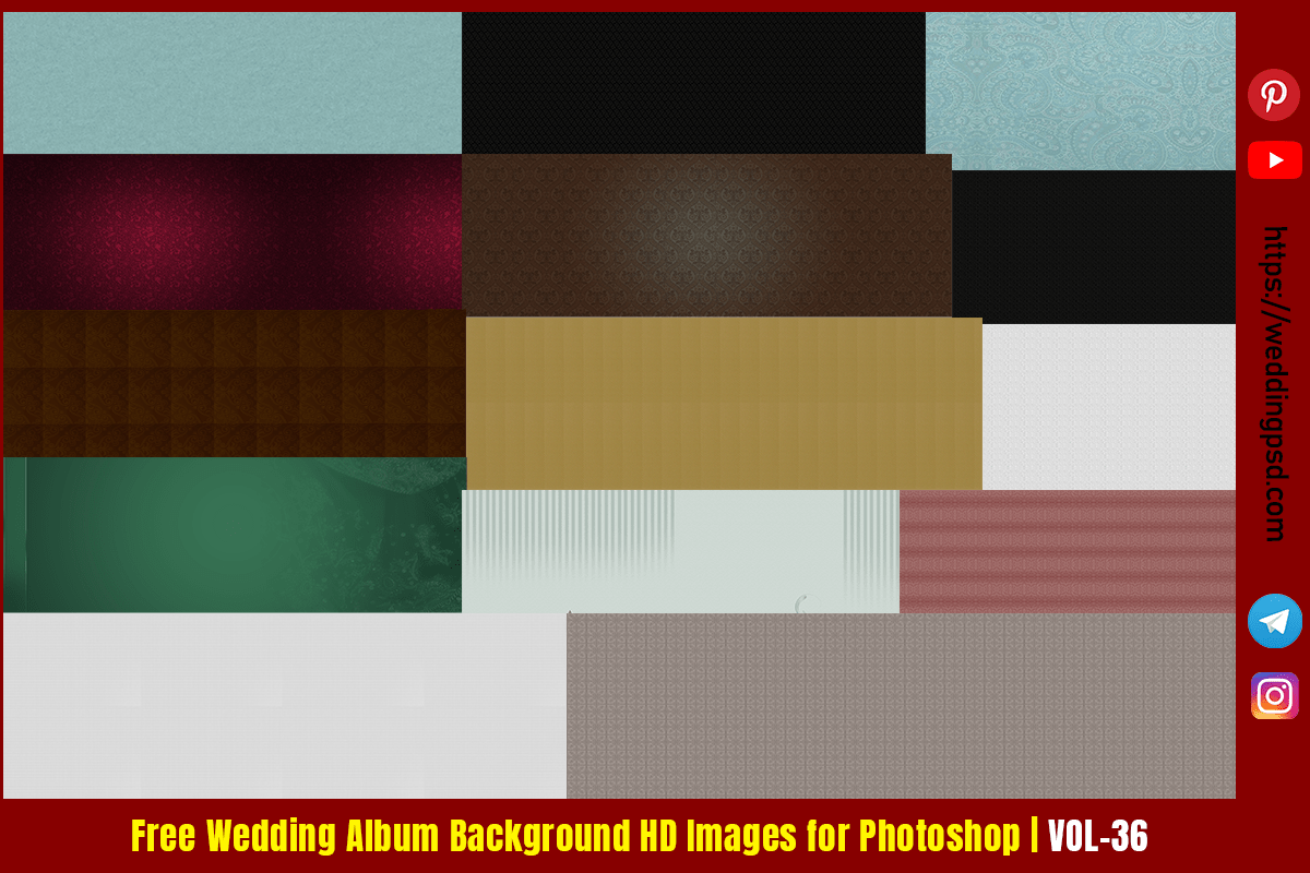 Free Wedding Album Background HD Images for Photoshop