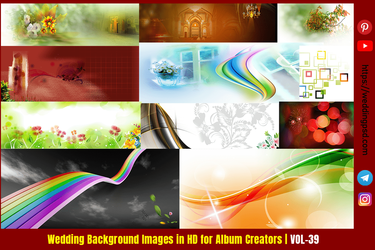 12x36 Wedding Background Images in HD Free Download