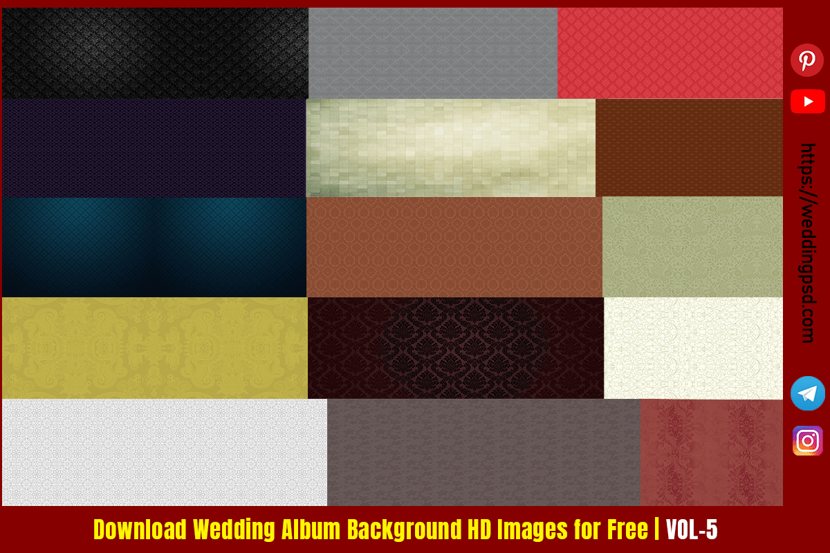 Download Wedding Album Background HD Images for Free