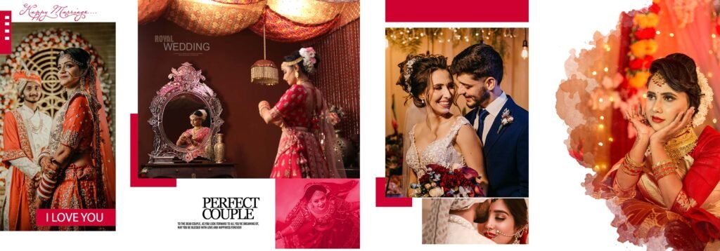 Panjabi Ring Ceremony 12x36 Album PSD Design Free Download