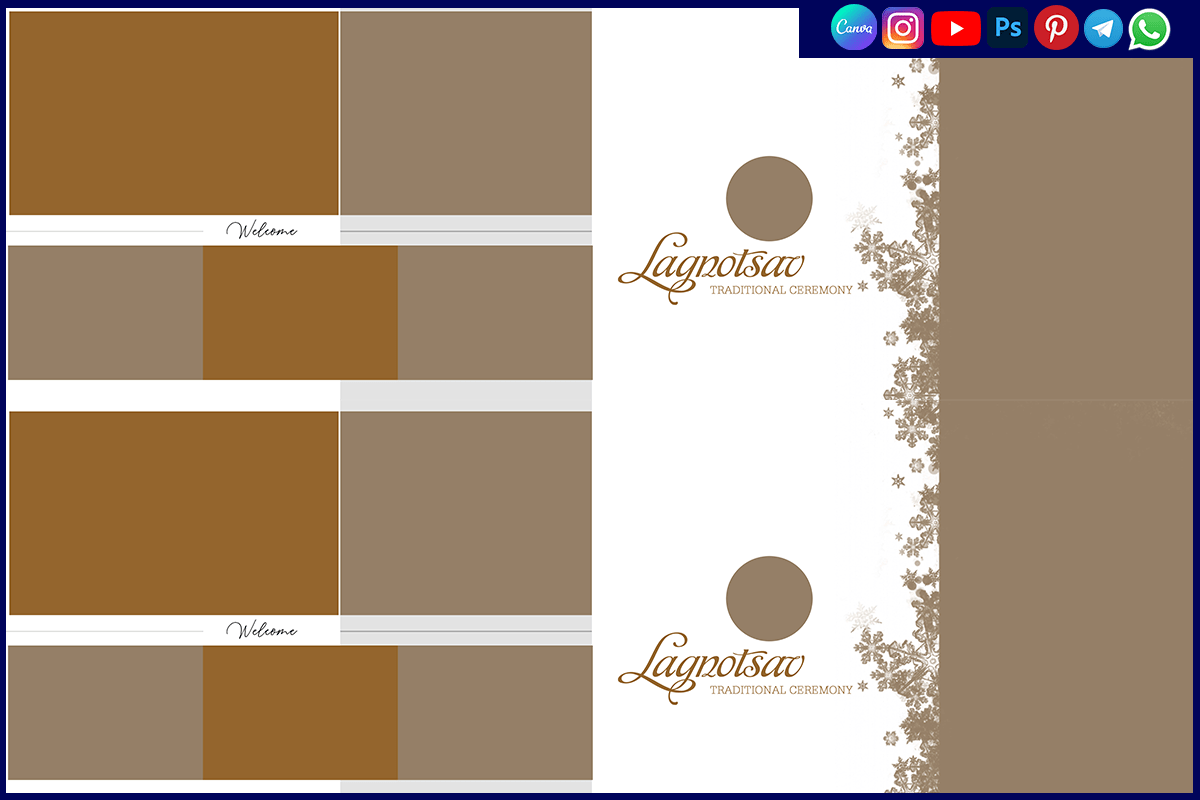 12x36 Wedding Lagan Album Design PSD Templates Free Download