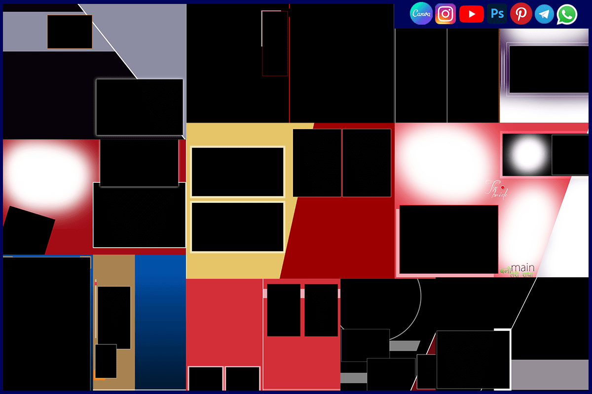 Free Editable 18x24 Wedding Album Design PSD Templates Download