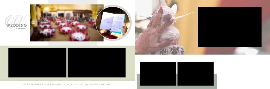 12x36 Royal Reception Album PSD Sheet Free Download