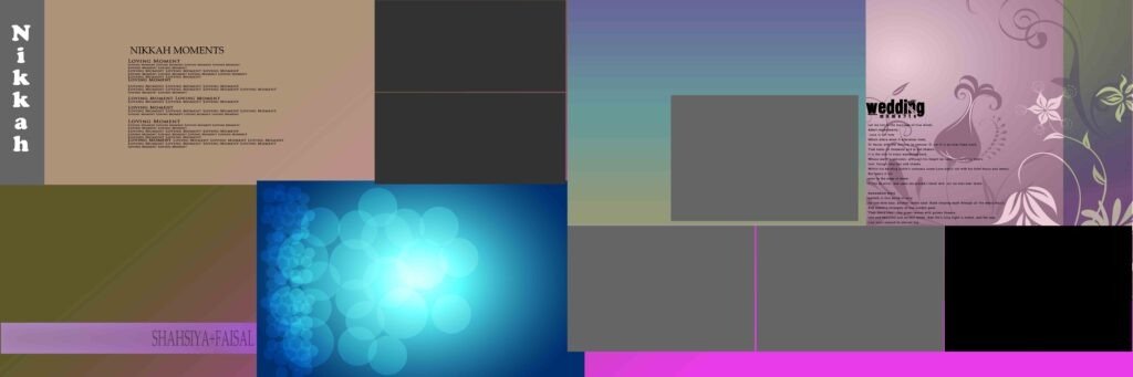 12x36 Royal Reception Album PSD Sheet Free Download