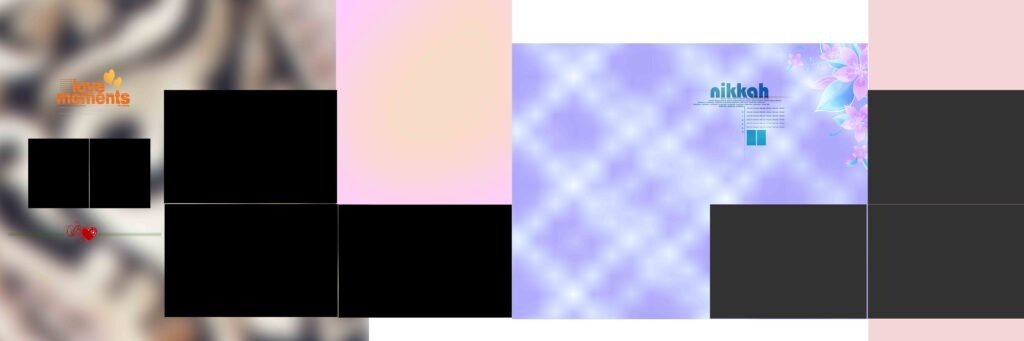 12x36 Royal Reception Album PSD Sheet Free Download