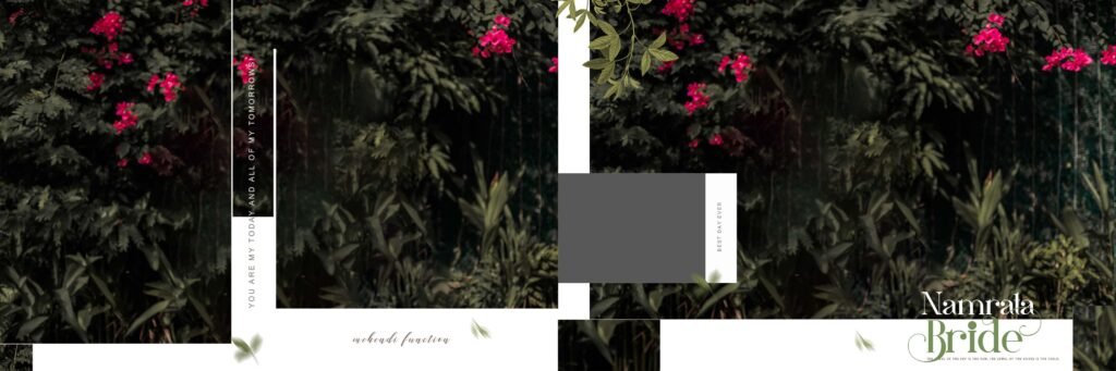 12x36 Wedding Album Design PSD Sheet Free Download