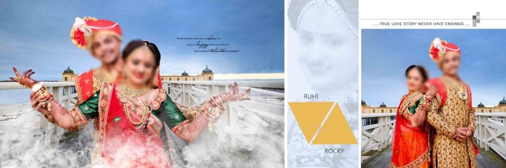 12x36 Wedding Day PSD Templates for Wedding Album Design Free Download