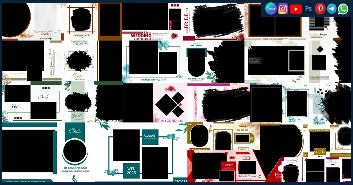 Wedding Album Design Psd Free Download 12x36 Zip 2025