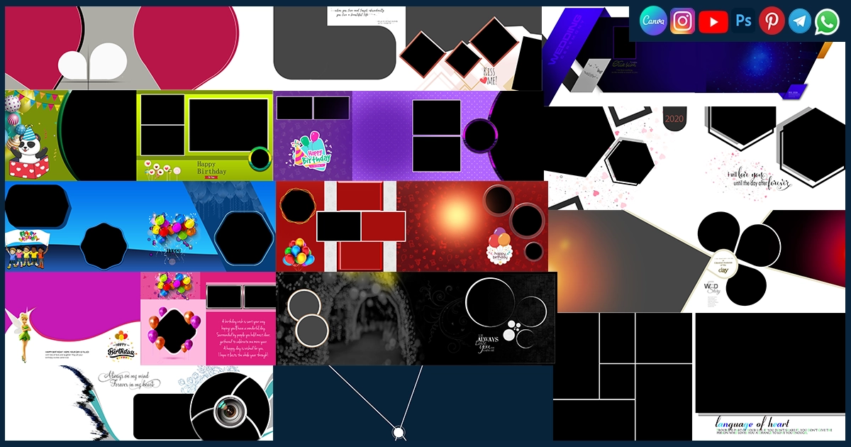 Pre Photoshoot Album PSD Templates Download