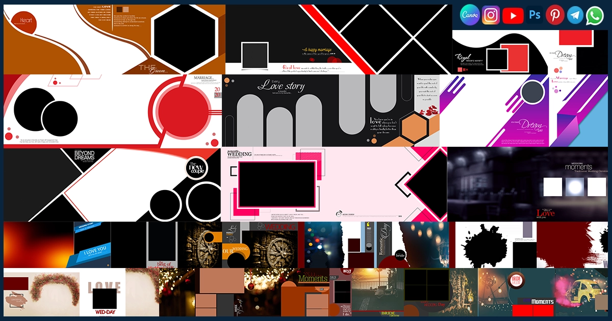 12x36 Psd Dm Album Templates Free Download