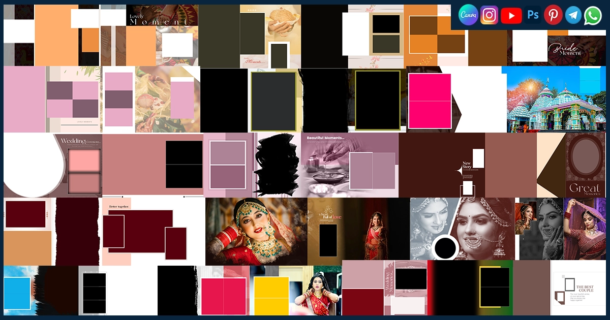 Best Wedding Album Design PSD Telegram Channel