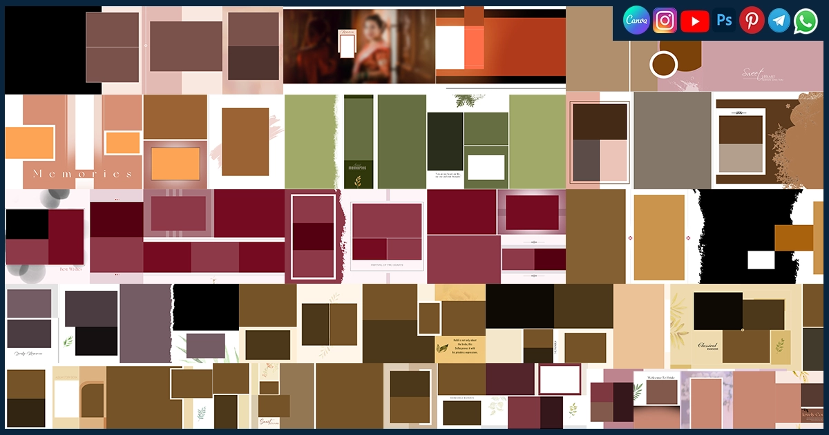 Editable & Print Ready Album Template Files Free Download