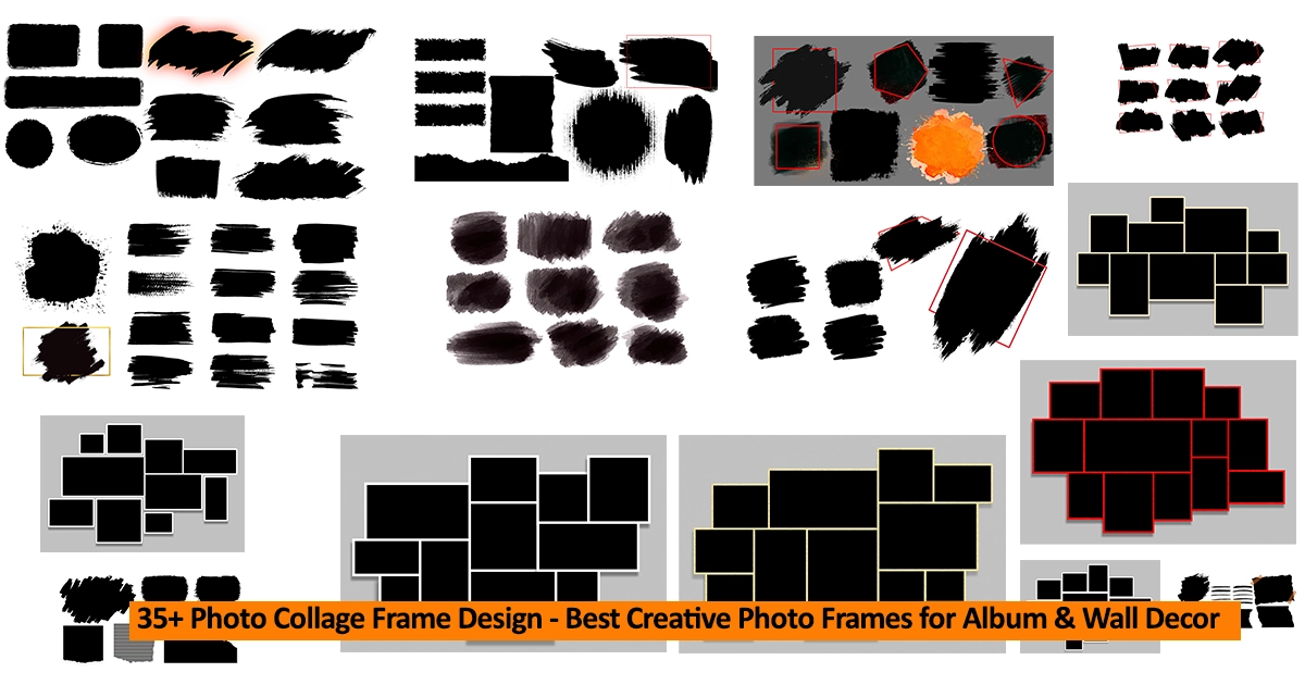 Photo Collage Frame Design - Best Creative Photo Frames for Album & Wall Decor