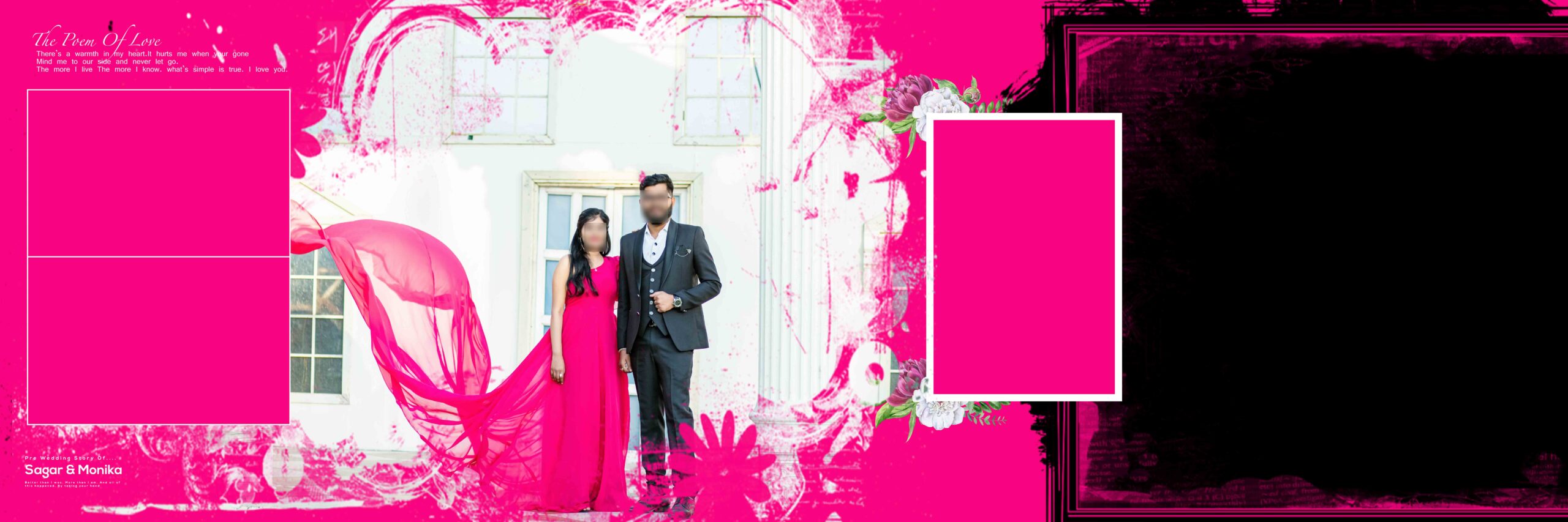 prewpsdv2 5 scaled - Pre Wedding Photo Editing Template Psd
